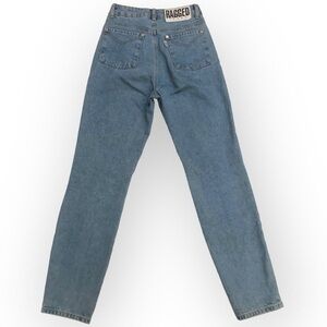 The Ragged Priest Lt Blue high rise denim straight leg mom Jeans size 26